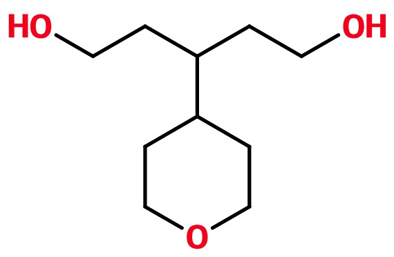 MC085339 3-(Tetrahydro-pyran-4-yl)-pentane-1,5-diol (image for) MC085339 3-(Tetrahydro-pyran-4-yl)-pentane-1,5-diol